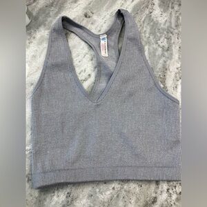 Free People Movement size XS gray bra/top